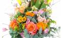 Image principale : Bouquet en hauteur coloré "Varsovie"| L'Agitateur Floral