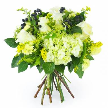 Image principale : Bouquet rond champêtre "Sofia"| L'Agitateur Floral