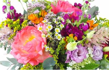 Zoom image principale : Bouquet champêtre & coloré "Murcie"| L'Agitateur Floral