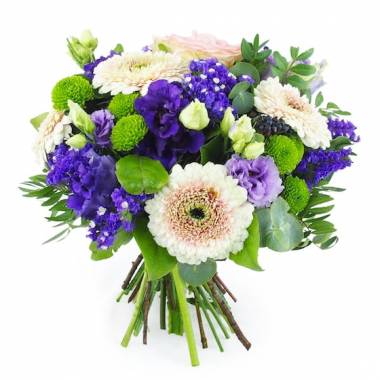 Image de fleur Bouquet de fleurs rose & violet Nantes