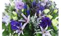 Zoom image principale : Bouquet champêtre violet & bleu "Agde"| L'Agitateur Floral