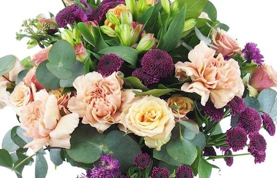 Zoom image principale : Bouquet rose & violet "Saint-Emilion"| L'Agitateur Floral