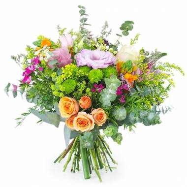 Image principale : Bouquet champêtre & coloré "Messine"| L'Agitateur Floral