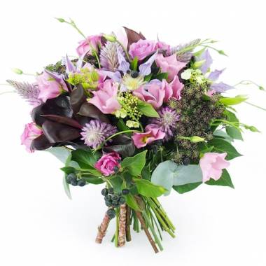 Image principale :Bouquet de fleur mauve & rose "Lille"| L'Agitateur Floral