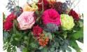 Zoom image Composition florale de rose colorée "Guadalajara"| L'Agitateur Floral