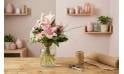 Mise en situation du bouquet Rosa Lys | L'Agitateur Floral