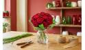 Bouquet Perles d'Amour sur le comptoir du fleuriste | L'Agitateur Floral