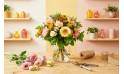 Bouquet Hambourg sur le comptoir du fleuriste | L'Agitateur Floral