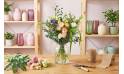 Bouquet Strasbourg sur le comptoir du fleuriste | L'Agitateur Floral