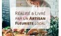 Bouquet Réalisé et Livré par un artisan fleuriste local