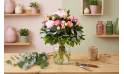 L'Agitateur Floral | mise en situation du Bouquet de pivoines roses Camille