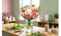 Mise en situation du Bouquet de fleurs "Parme" | L'Agitateur Floral