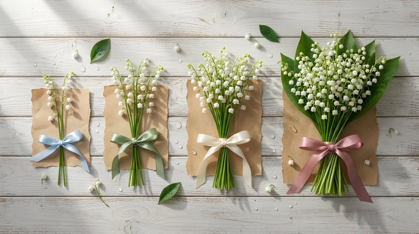 symbolique bouquets muguet 7 9 13 21 brins
