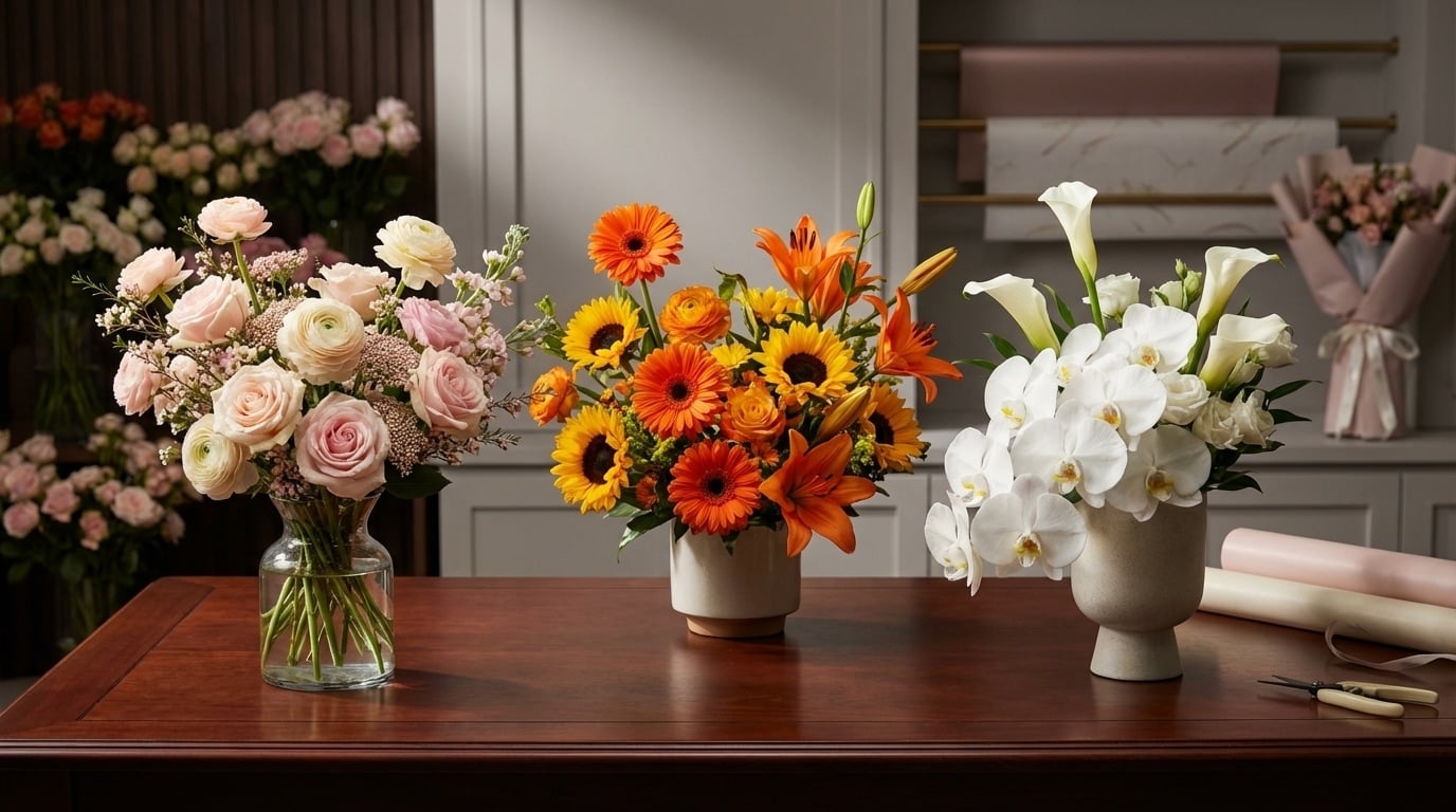 Choisir bouquet selon caractère maman personnalité