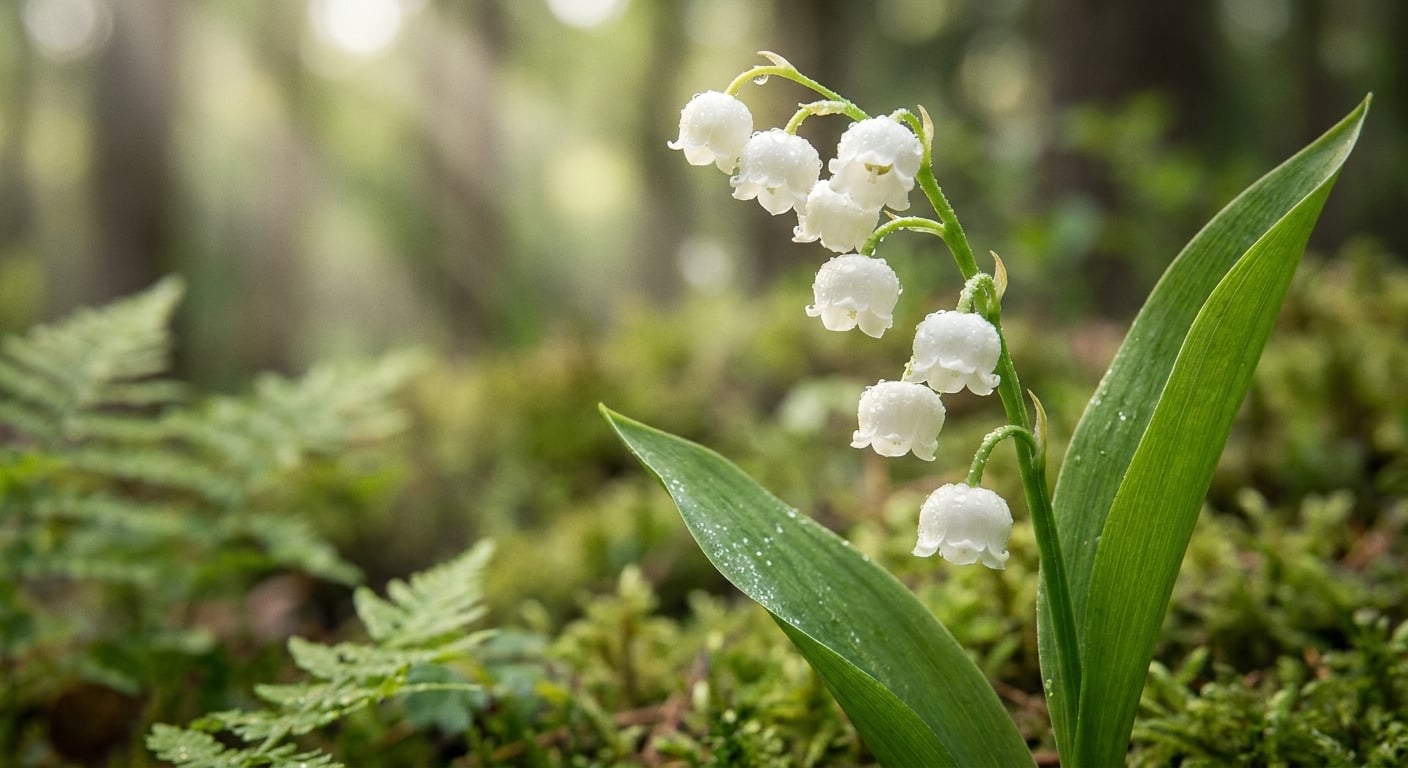 Muguet mai fleurs naissance symbole bonheur printemps