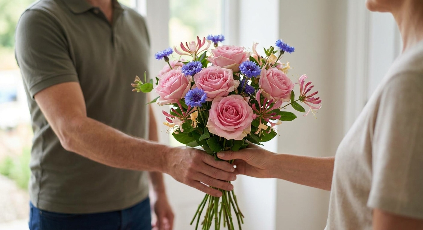 Offrir bouquet naissance juin cadeau anniversaire fleurs