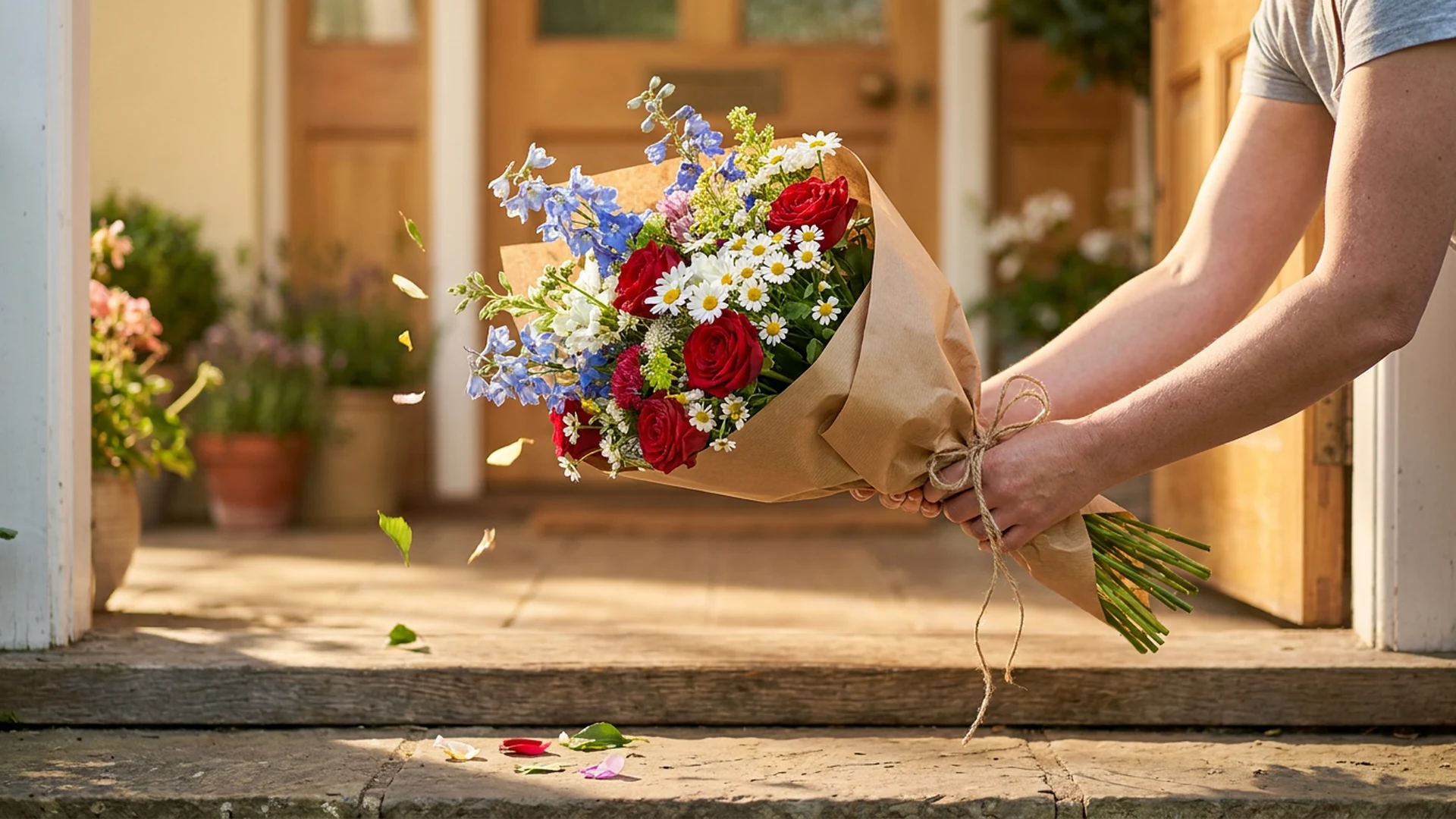 Livraison express bouquet fleurs 14 juillet