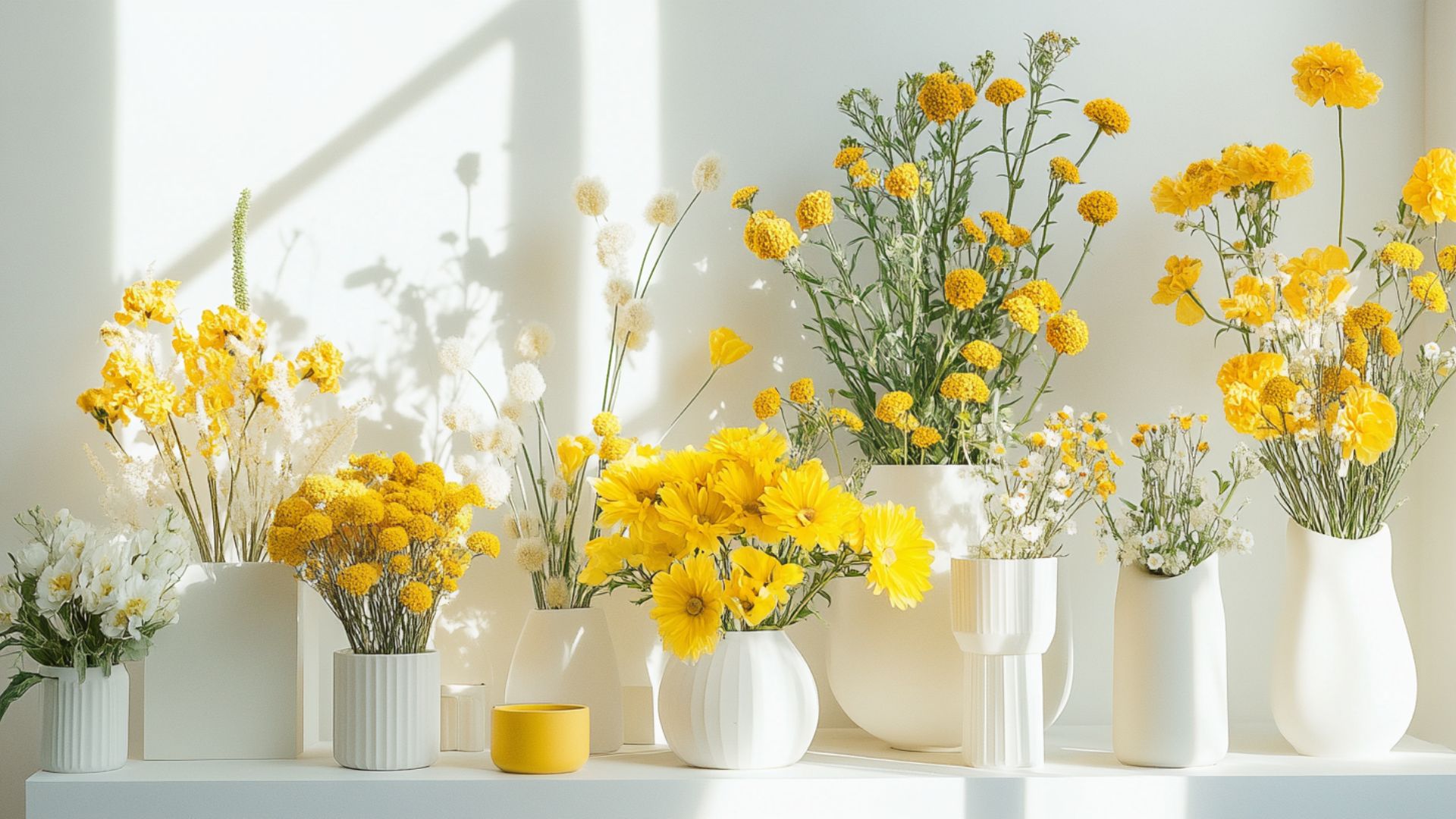 Tendances florales jaunes 2025