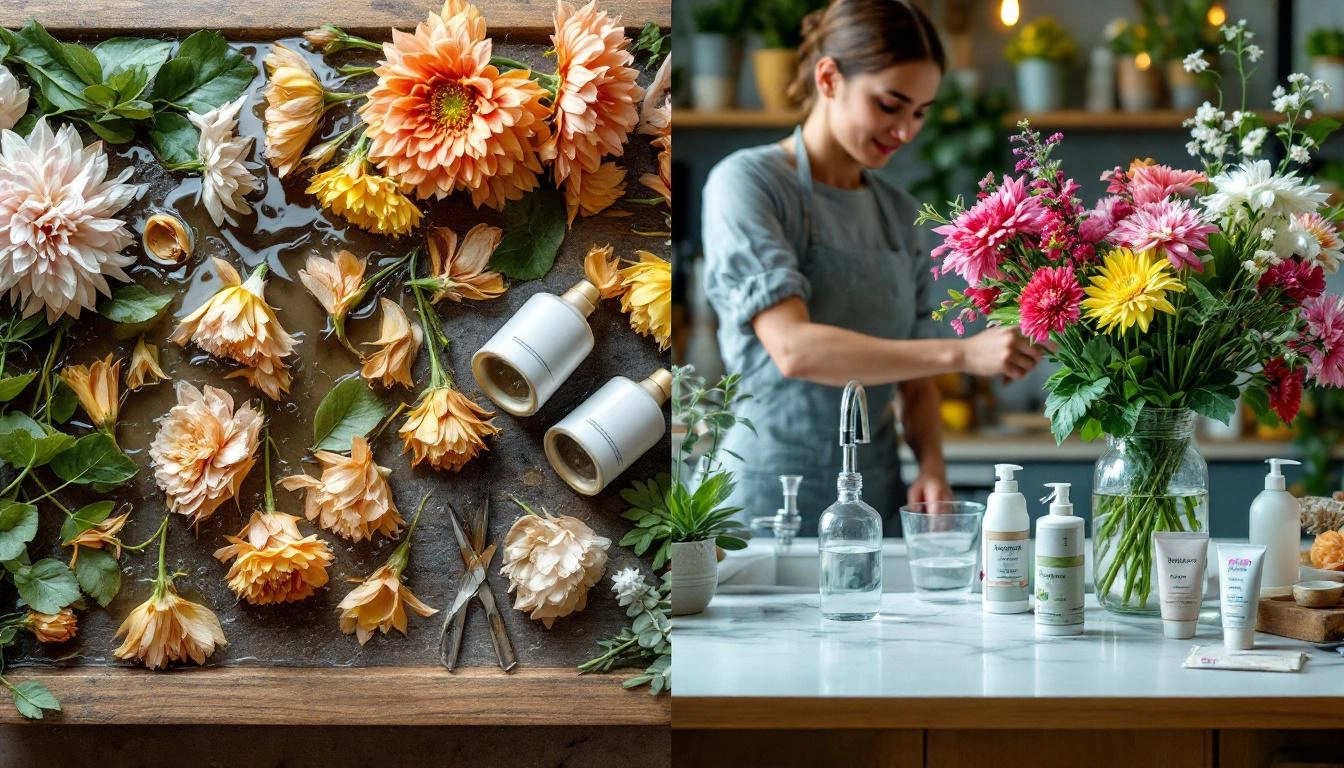 Astuces conservation fleurs durée vie composition