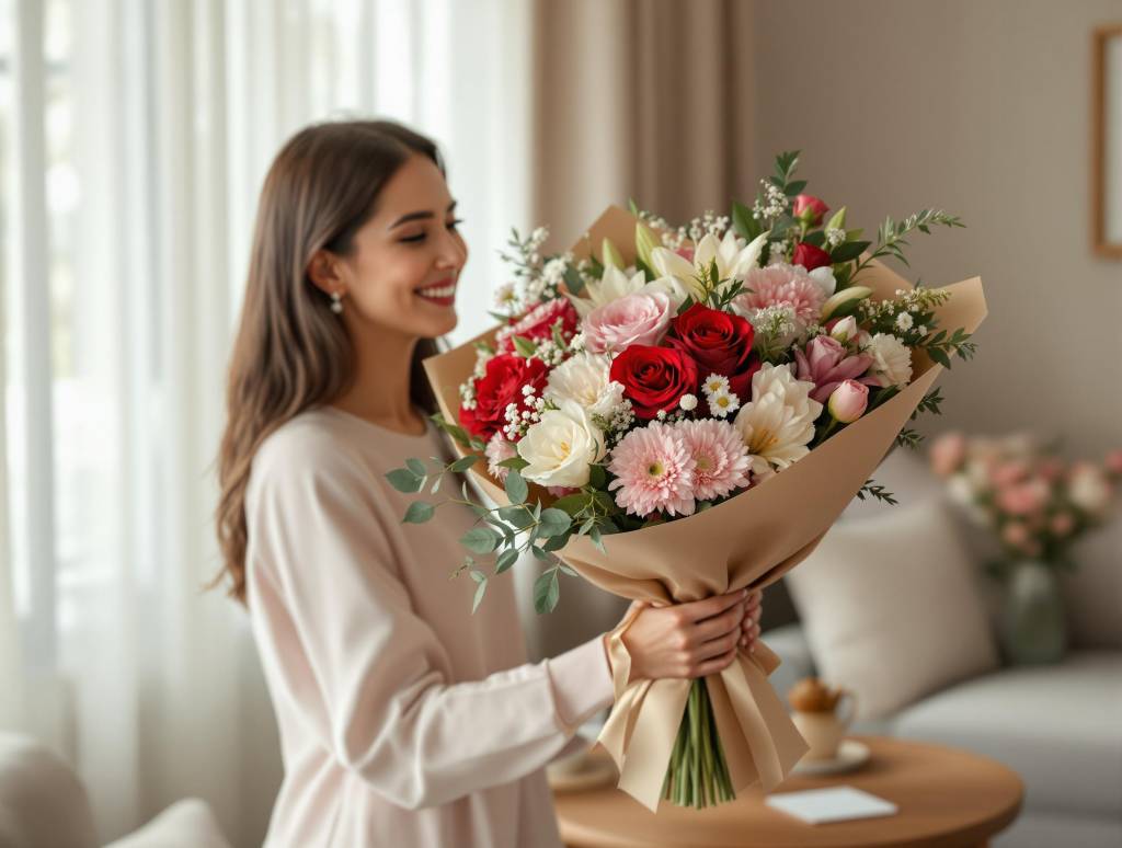 Fleur A Offrir A Une Femme