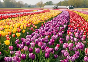 Saison des tulipes en France : guide complet