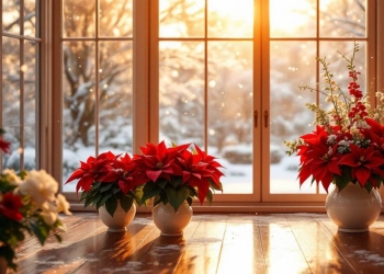 Quelles fleurs acheter en décembre ?