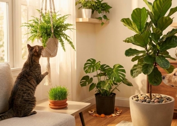 Comment protéger ses plantes d'intérieur des animaux ?